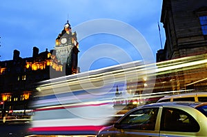 Light Trails in Scotland