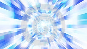 Light Tunnel Movement of Fast Driving High Warp Speed Flashing Quick - 4K Seamless VJ Loop Motion Background Animation