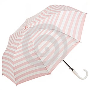 Light umbrella isolated on white background