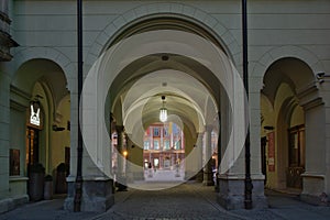 Light under the Arcades.