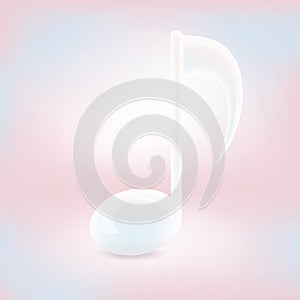 Light Vector Music Note