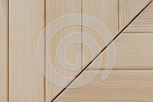 Light white floor boards with diagonal line and stripes texture plank background