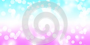 Light winter abstract bokeh background