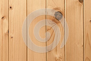 Light wood planks close-up texture. Brown wooden plank desk table background. Abstract close-up of white wooden floor. Light wood
