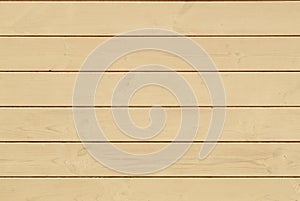 Light Wooden horizontal Wall Planking Texture. Solid Wood Slats