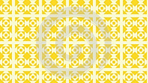 Light Yellow Geometric Square Pattern Background