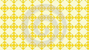 Light Yellow Seamless Geometric Square Background Pattern