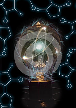 Lightbulb Atom Particle