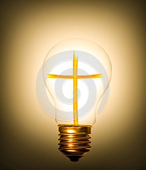 Lightbulb cross