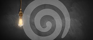 Lightbulb symbolizes the concept `idea found`