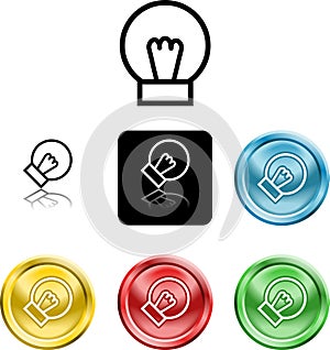 Lightbulb icon symbol