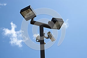 Lighted Surveillance Cameras