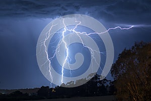 Lightening Storm in Australia