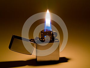 Lighter and Flame