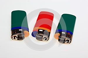 Lighter, Gas fireplaces of plastic