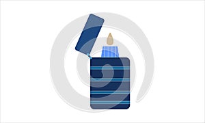 Lighter icon concept for design vector image