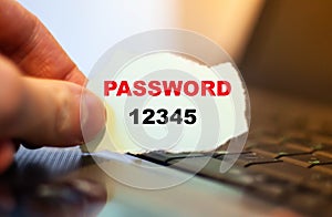 The lightest PASSWORD people use. Electronic device security