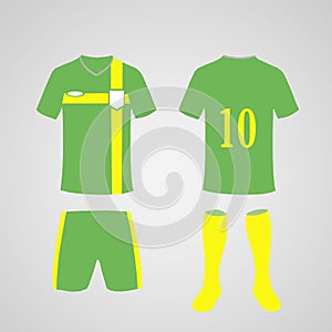 Lightgreen soccer Jersey