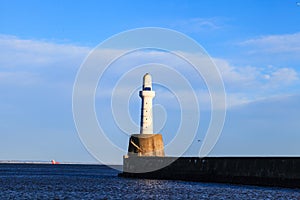 Lighthouse in Aberdeen, Scotland