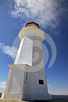 Lighthouse Against Blue Sky