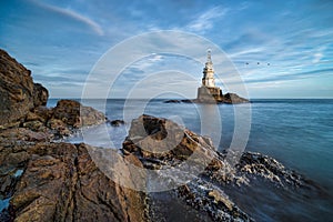 Lighthouse in Ahtopol, Bulgaria