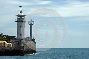 Lighthouse and ancient fortifications, Yalta, Ukraine
