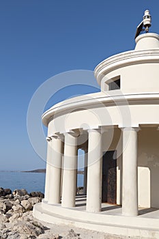 Lighthouse at Argostoli of Kefalonia photo