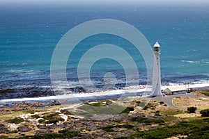 Lighthouse and Atlantic Ocean in background