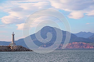 lighthouse in Bar harbor