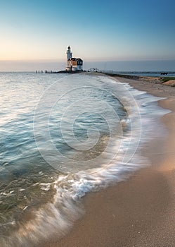 Lighthouse and beach