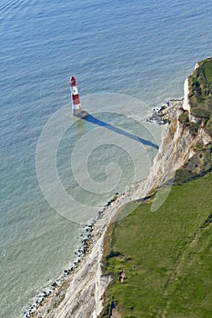Lighthouse at Beachy Head, East Sussex, Eng