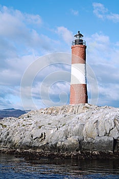 Lighthouse in Beagle channel.