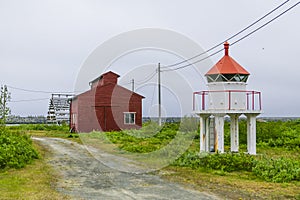 The lighthouse from Berlevag village