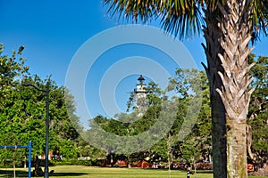 Lighthouse Beyond Park