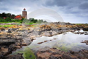 Lighthouse on Bornholm island photo