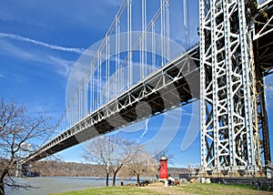 Lighthouse and bridge