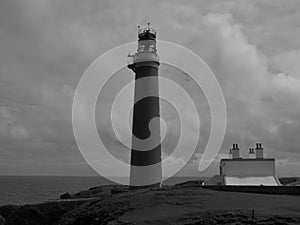 Lighthouse on the Butt of Lewis photo