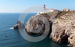 The lighthouse in Cabo da Roca