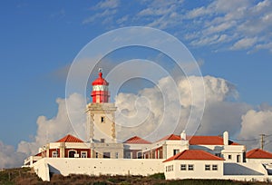 Lighthouse of Cabo da Roca, west coast of Portugal photo