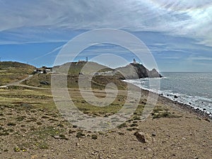 Lighthouse of Cabo de Gata.