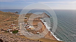 Lighthouse of Cabo de Gata. photo