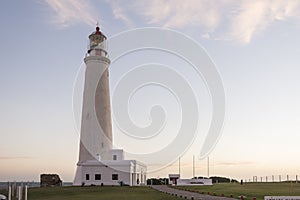 Lighthouse of Cabo de Santa Maria, located in La Paloma, Rocha, Uruguay