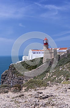 Lighthouse of Cabo do Sao Vicente Cape Vincente