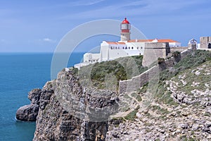 Lighthouse of Cabo do Sao Vicente Cape Vincente