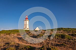 Lighthouse on Cabo Espichel in Portugal