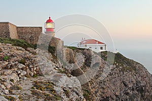 Lighthouse at Cabo Sao Vincente