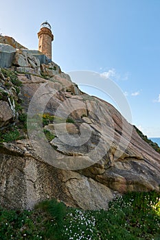 The lighthouse of Cabo Vilan