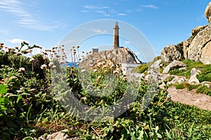 The lighthouse of Cabo Vilan