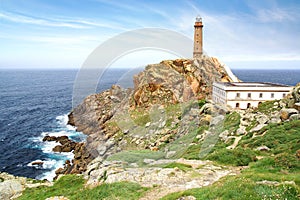 Lighthouse Cabo Vilan. photo