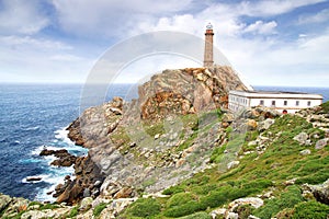 Lighthouse Cabo Vilan. photo
